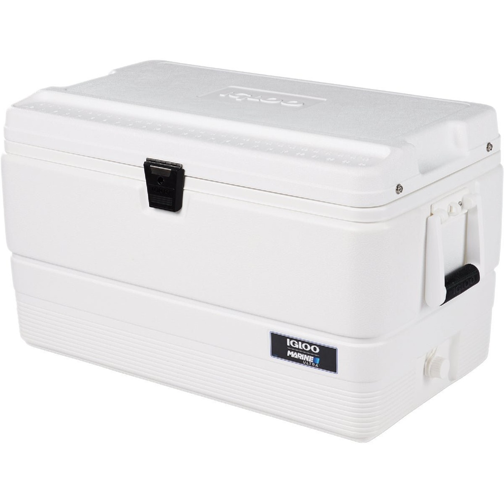 Cooler, Marine Ultra 70Qt White with Comfort Grip Handles