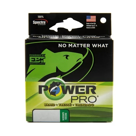 Braid, PowerPro 30lb X 300Yd Green