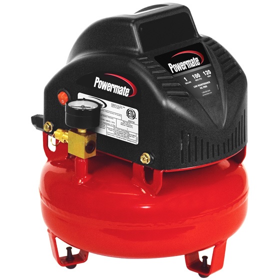 Air Compressor, Electric Pancake 100PSI 1-Gallon