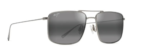 Sunglasses, Aeko Frame: Matte Titanium Lens: Neutral Grey