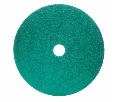 Grinding Disc, 5" Fiber G:040 iØ:7/8" Green Corps