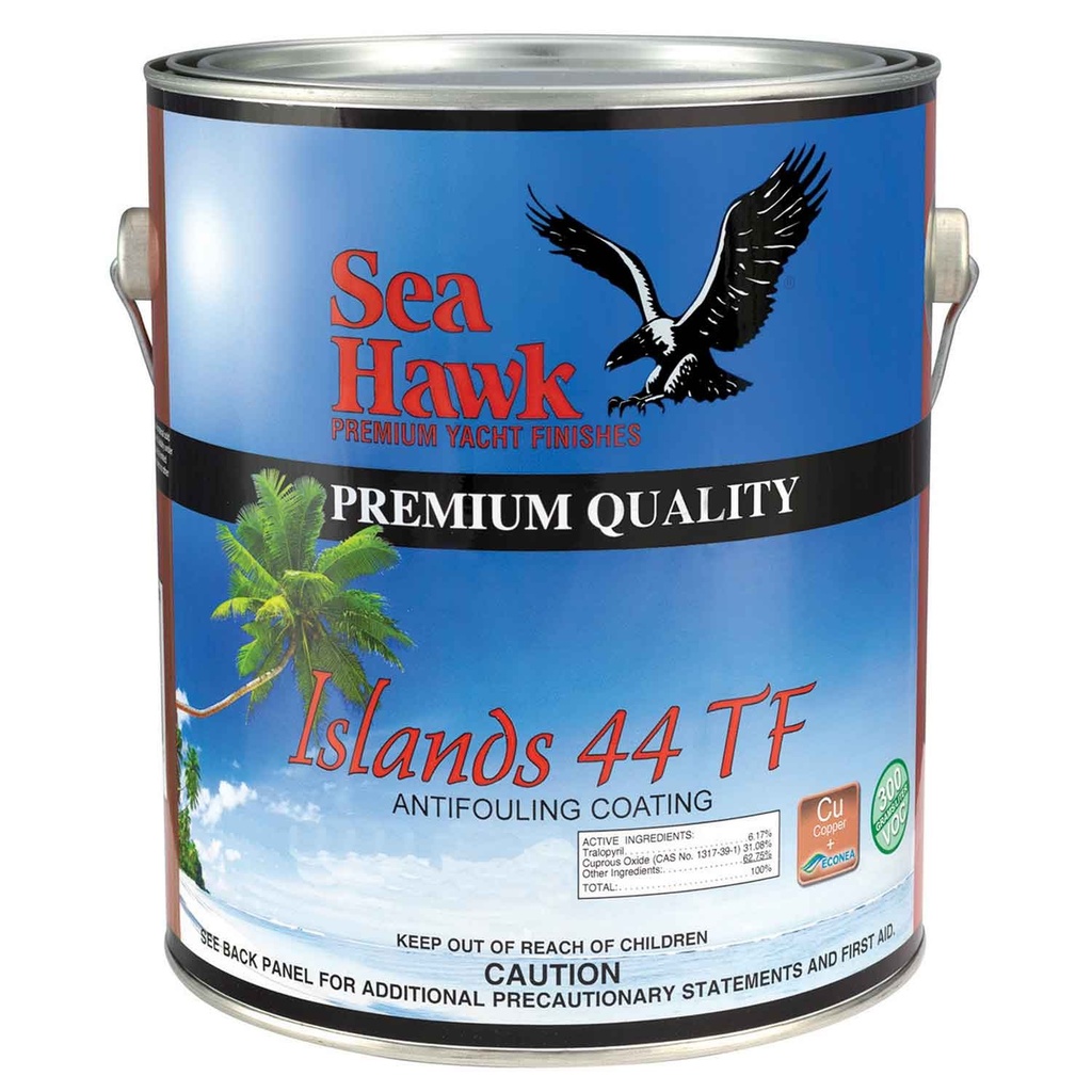 Antifouling, Islands 44 TF Red Gal