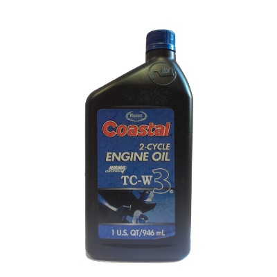 Motor Oil, 2 Stroke TC-W3 Quart