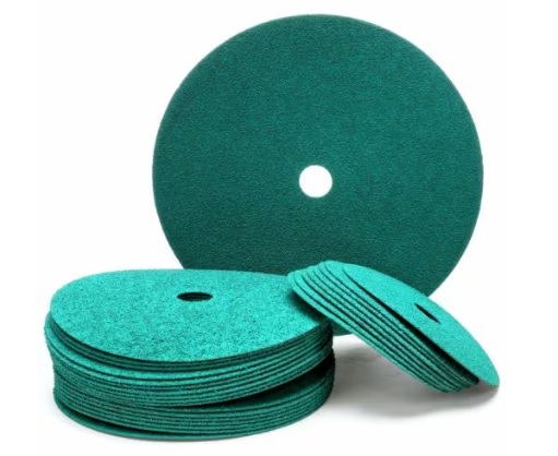 Grinding Disc, 7" Fiber G:040 iØ:7/8" Green Corps