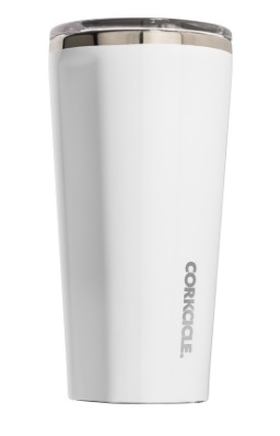 Tumbler, Gloss White 16oz