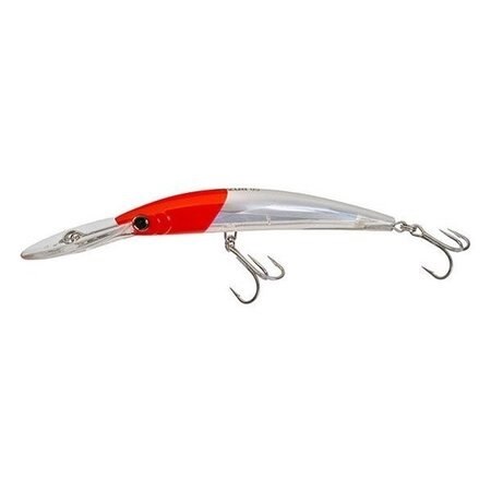 Lure, Crystal 3D Minnow Deep Diver 6" 1-3/8oz Red Head