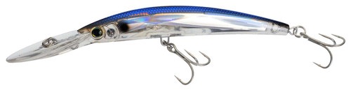 Lure, Crystal 3D Minnow Deep Diver 6" 1-3/8oz Blue Silver