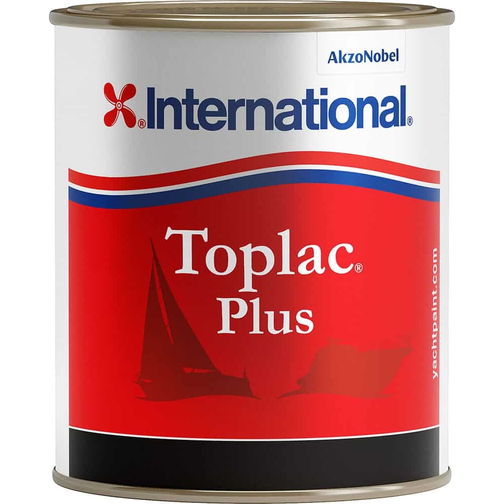 Enamel Paint, Toplac Plus Gloss Snow White Quart