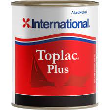 Enamel Paint, Toplac Plus Gloss Medium White Gallon