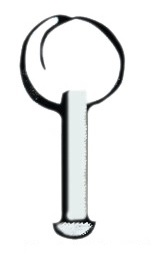 Clevis Pin, Stainless Steel without Ring 6mm x 15mm