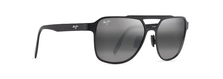 Sunglasses, 2nd Reef Frame: Satin Black Lens: Neutral Grey