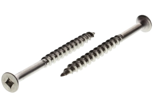 Deck Screw, Stainless Steel 305 Flat BugleHead #10x3.5" 6Point-Torx 100/Box