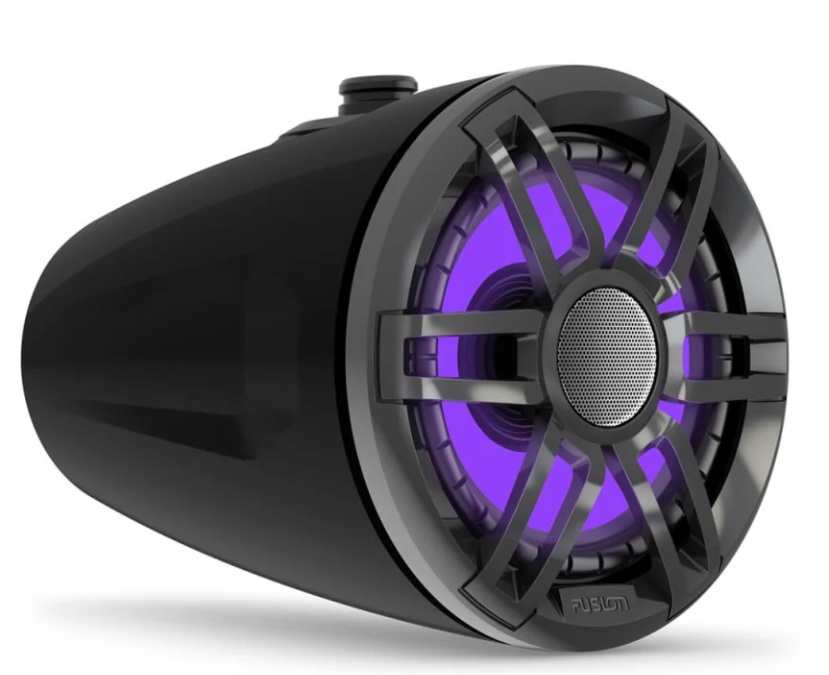 Speaker, XS-FLT652SPB 6.5" Wake Tower with RGB LED Lighting Black