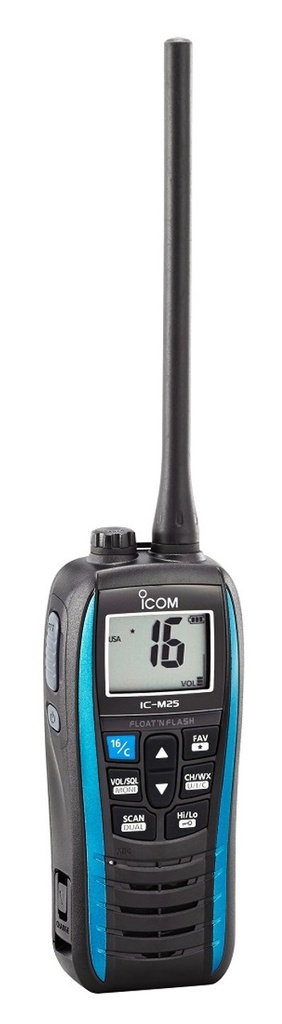 VHF, Handheld 5W #51 Floating Metallic Blue