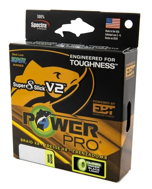 Braid, PowerPro SSV2 50lb X 300Yd Aqua