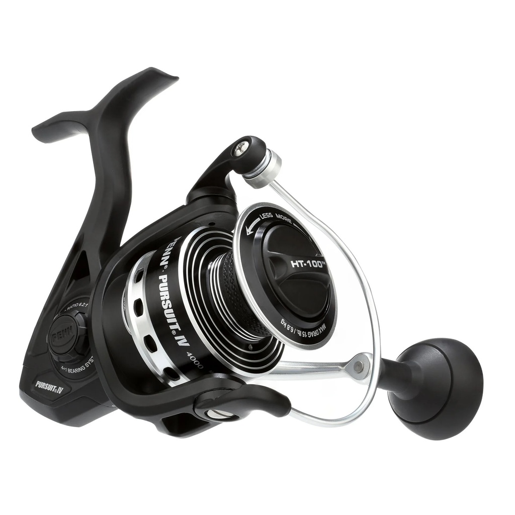 Reel, Pursuit IV Spinning 15Lb Sz:4000 Black/Silver