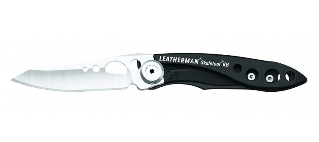 Leatherman Tool, Skeletool KB Stainless Steel Black 2 Tools