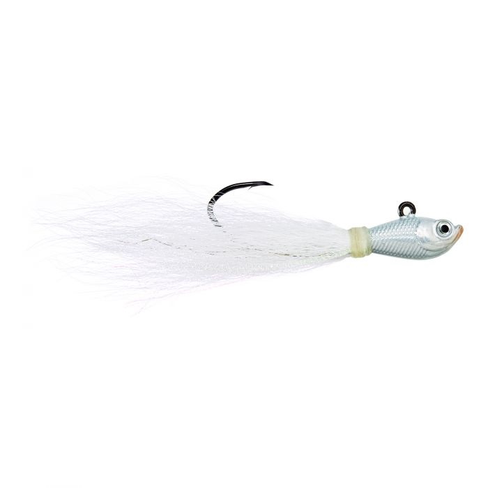 Jig, Pro-V Bucktail 1oz 5/0 White