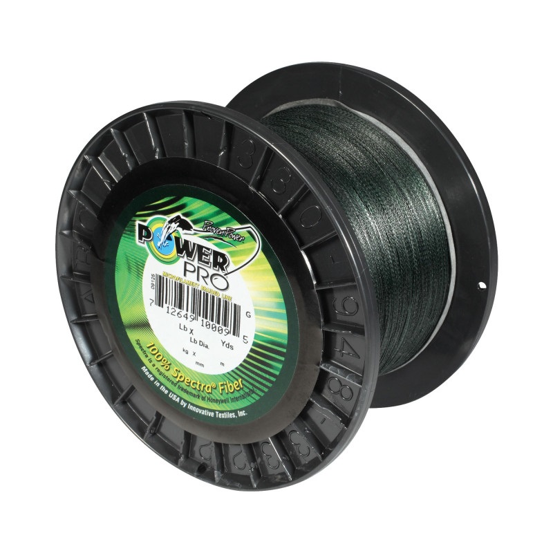 Braid, PowerPro 50lb X 500Yd Green