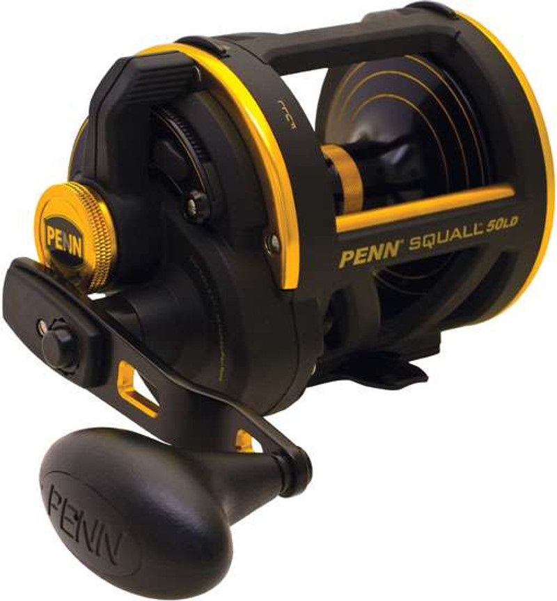 Reel, Squall II Lever Drag Sz:50 305Yd/50Lb