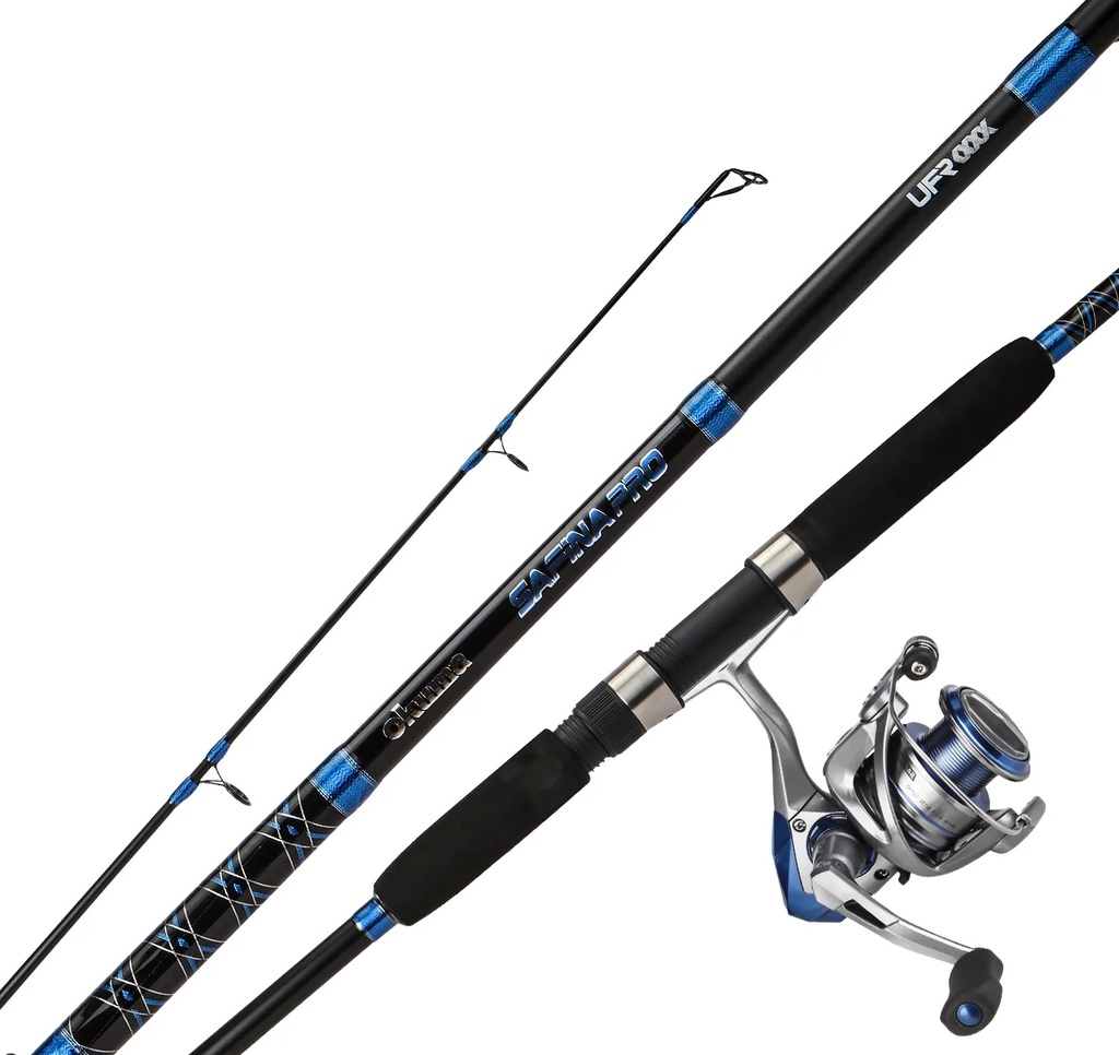 Rod/Reel, Safina Pro Saltwater Spin Medium Heavy 8' 2Pc