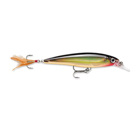 Lure, X-Rap Jerkbait 3-1/8" 1/4oz Gold Suspending