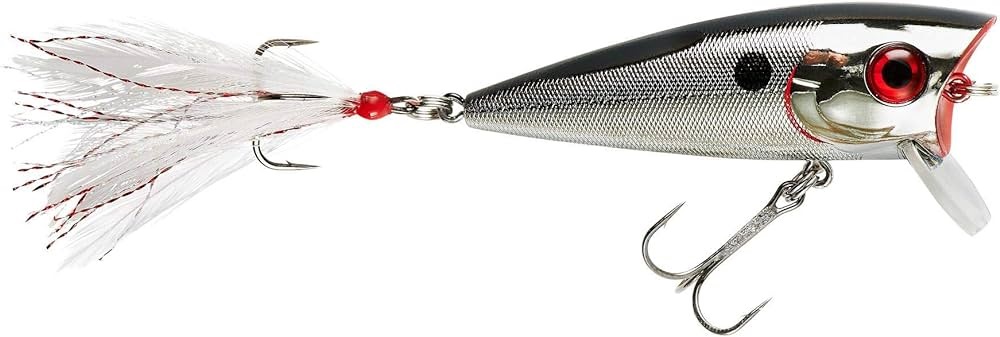 Lure, Prank 2-3/4" 3/8oz Chrome Black