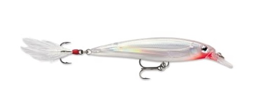 Lure, X-Rap Jerkbait 4" 7/16oz Glass Ghost Suspending