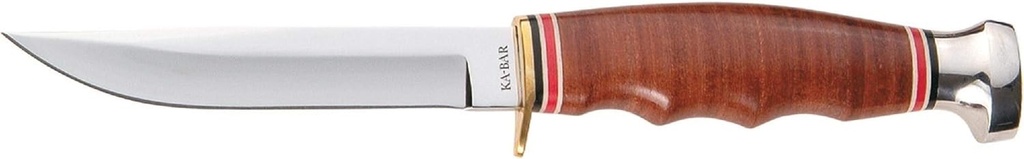 Knife, Hunter Leather Handle 4" with Sheath