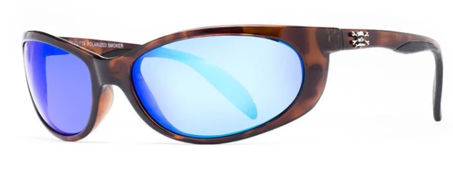 Sunglasses, Nantucket Tortoise Frame/Blue Mirror Lens