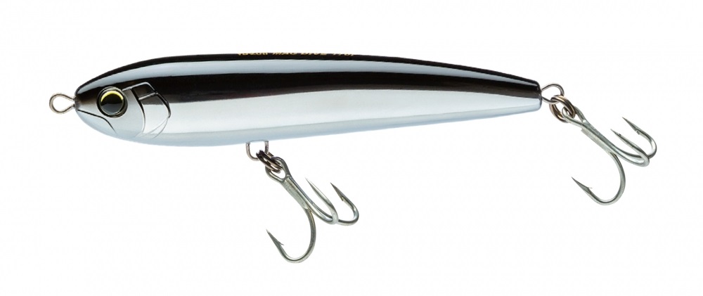 Lure, Mag Dive 6-3/4" 2-5/8"oz Silver Black