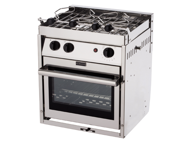 Stove, 2 Burner Thermal Oven Broiler Propane