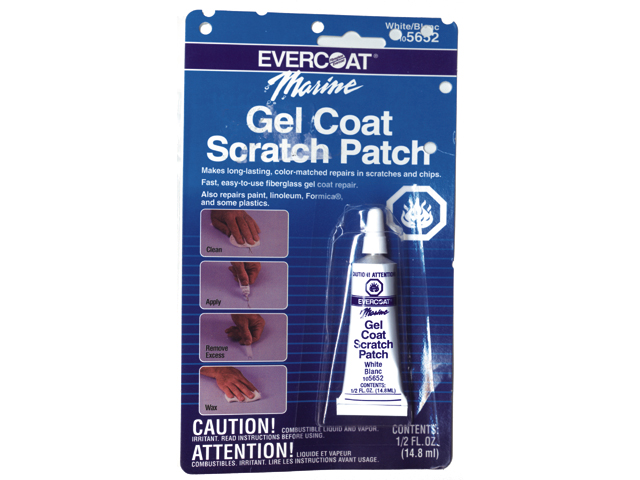 Patch, Gel-Coat Scratch 1oz Tube - White