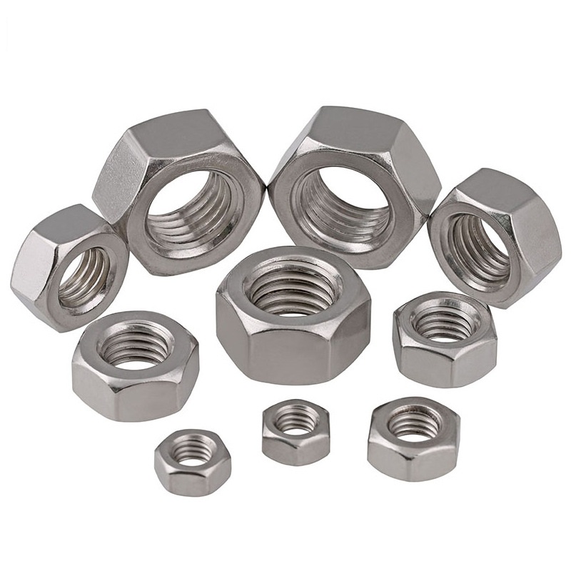 Nut, Stainless Steel Hex 1/2"-24 XFine