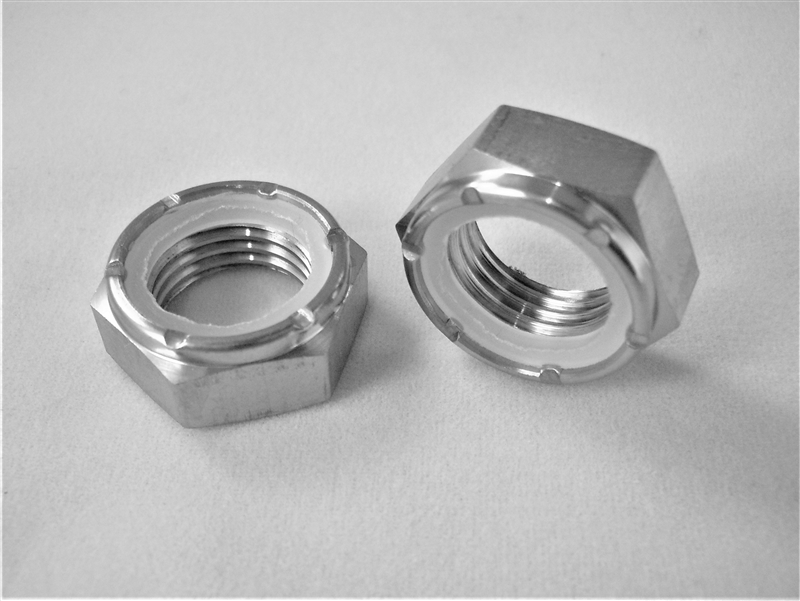 Lock Nut, Stainless Steel 1/2"-20 Fine UNF