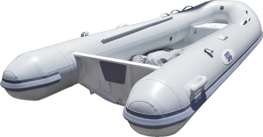 [CRB/HIF-SR360BL] Dinghy, 3.6m 11'9" Aluminum Hull Hypalon Light Grey with Bow Locker