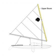 [SUN/89415] Upper Boom, Sunfish with End-Plugs
