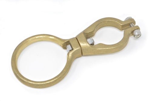 [SUN/90638] Gooseneck Assembly, Bronze with Bolt + Nut, Sunfish