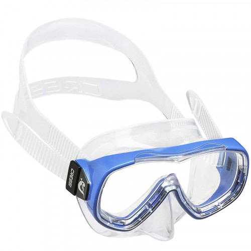 [CRS/DN200520] Mask, Kids Piumetta Clear/Azure