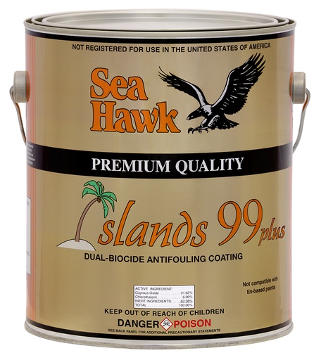 [SEH/9931G] Antifouling, Islands 99 Plus Grey Gal