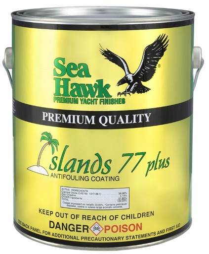 [SEH/7731G] Antifouling, Islands 77 Plus Grey Gal