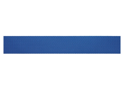 [MRL/BBA000F] Webbing, 50mm Toe-Strap Polyester Blue per Foot