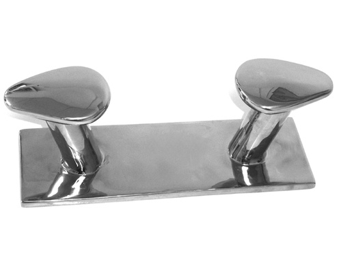 [MTO/9506344] Cleat, Stainless Steel Heavy Duty Horn Bollard 13-3/4"
