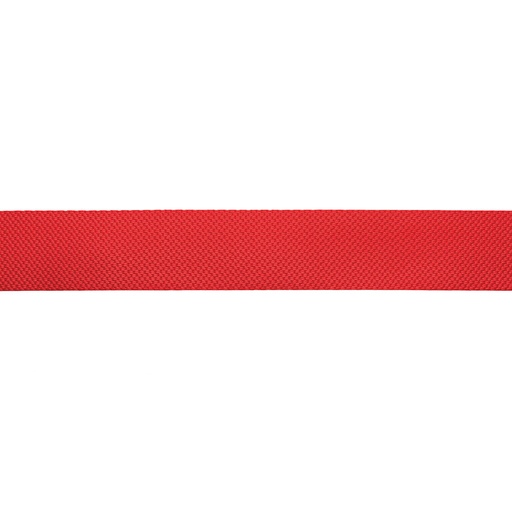 [MRL/BBA002F] Webbing, 50mm Toe-Strap Polyester Red per Foot