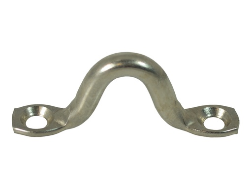 [MTO/0313017] Eyestrap, Stainless Steel RodØ:6mm Flat-Hole-CtoC:45mm