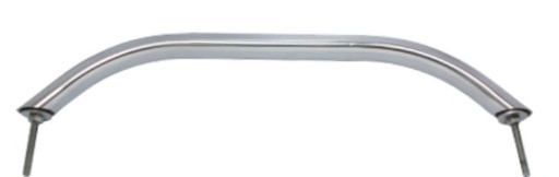 [MTO/8733051] Handle, Stainless Steel Studded Mount Length:305mm Oval-Tube