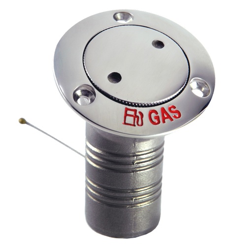 [MTO/8807203] Deck Fill, Gas Stainless Steel HoseØ:1-1/2" Plug:PopOut-Slot