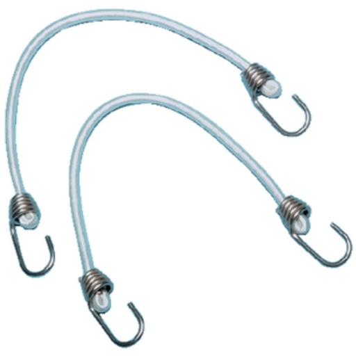 [STB/65124] Bungee Cord, Stainless Steel Hooks 3/8" Length:24"