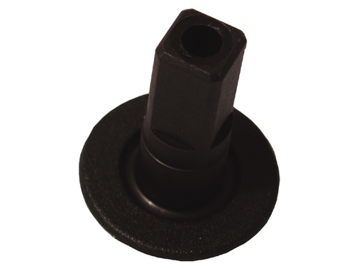 [GOI/95347] Top Knob, Black for Tradition Hatch