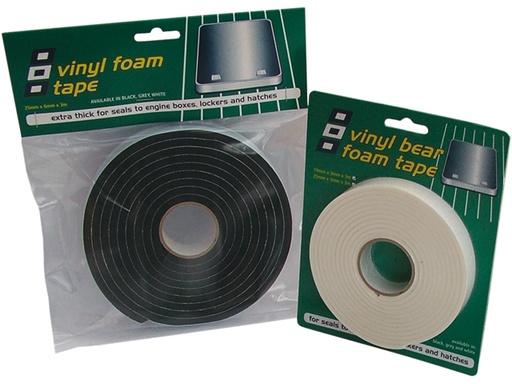 [PSP/P111903020] Foam Tape, Vinyl Black for Hatch Thickness: 3mm Width: 19mm Length: 3m